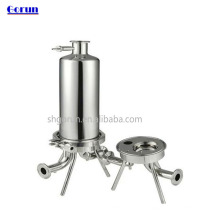 Stainless Steel Sanitary Filter Housing/stainless Steel Liquid Filter Cartridge Housing/ss Water Filter Housing